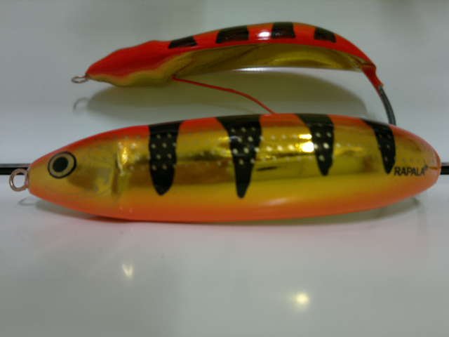 Rapala Minnow Spoon 8cm/22g RMS08 GFRT